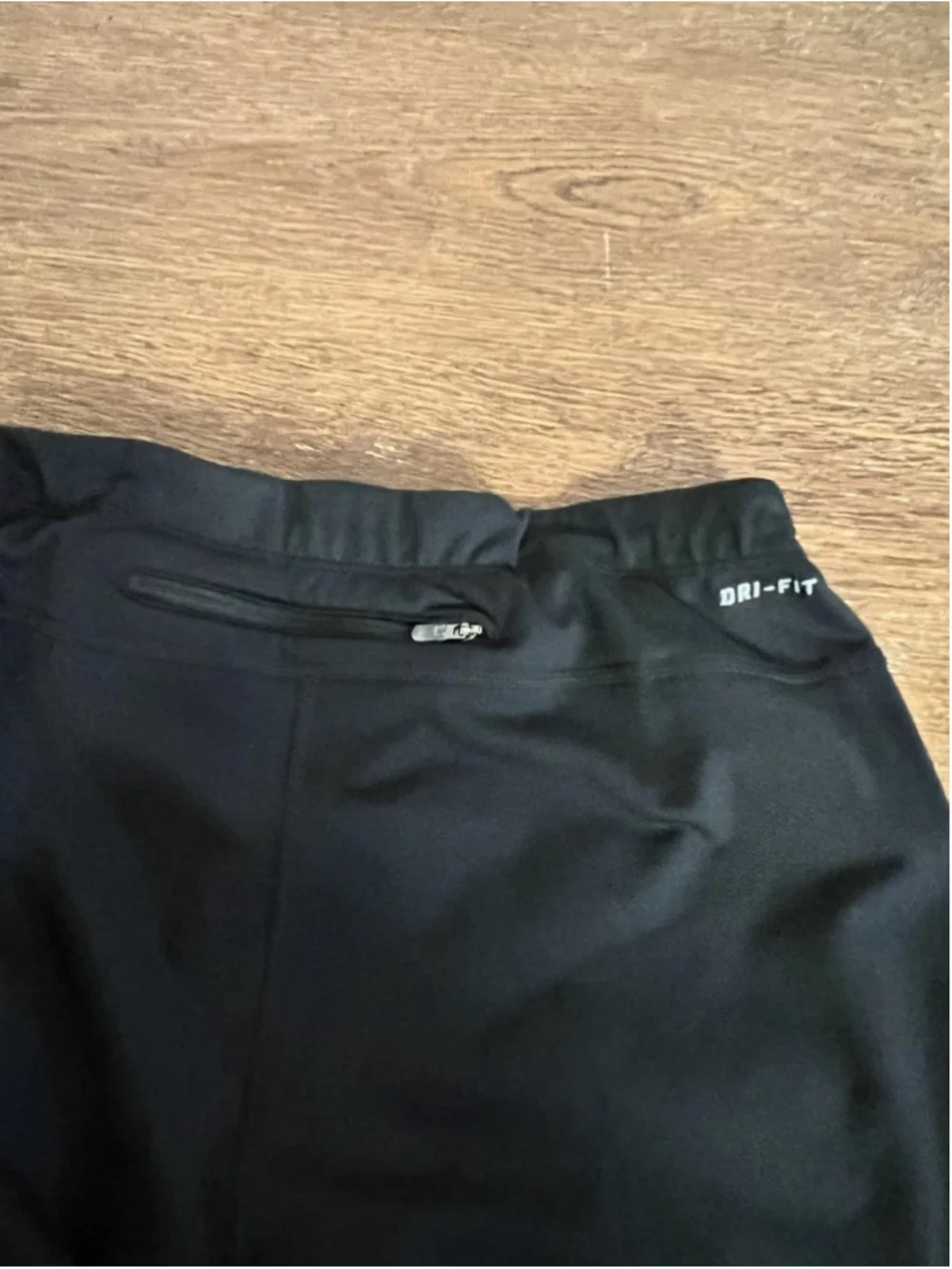 Nike Dri-FIT Women’s Running Leggings Size Small Black Ankle Zip Pocket Athletic